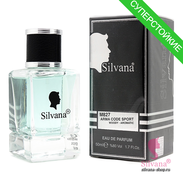 Silvana M827 Arma Code Sport Woody-Aromatic 50 мл