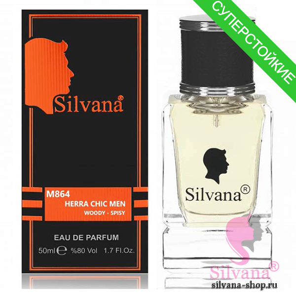 Silvana M864 Herra Chic Men Woody-Spicy 50 мл
