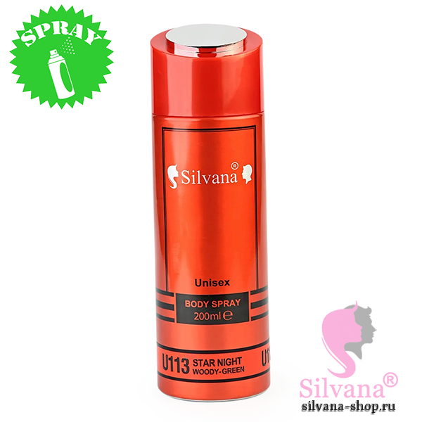 Silvana U113 Star Night парфюмированный дезодорант